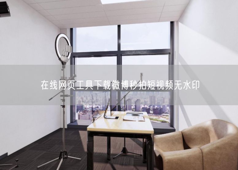 在线网页工具下载微博秒拍短视频无水印